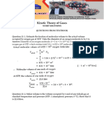 Kinetic Theory of Gases