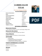 Curriculum Vitae Aldo