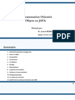 Programmation Orientée Objets en JAVA