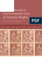 William A. Schabas - The Customary International Law of Human Rights-OUP Oxford (2021)