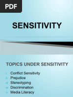 Group 5 - Sensitivity