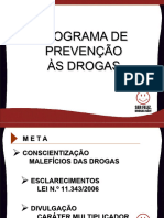 Palestra de Prevencao As Drogas