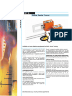 Cable Route Tracer