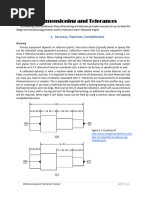 Dimensioning Tolerances Processes