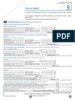 Gains Et Pertes en Capital: Immobilisations