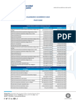 Calendario Academico 2024 Estudiantes ICAM