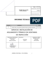 Informe Ventanas de Inspección