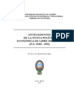 Antecedentes de La Politica Economica-21060 RYS-2024