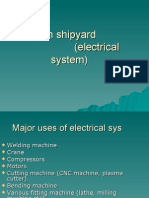 Safety in Shipyard (Electrical Sys)