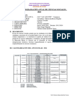 Programación I.E.P San Agustín Cc. Ss. 3º Grado - 2024