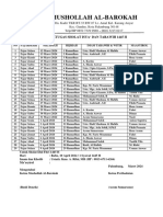 Isya Terawih Barokah