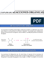 Reacciones Alcanos, Alquenos y Alquinos 2023-2