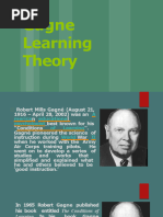 Gagne's Theory of Learning