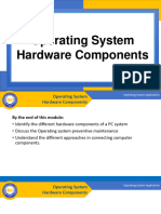 Chapter 2 - Operating System Hardware Components