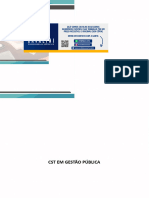 Projeto Integrado Síntese - CST em Gestão Pública