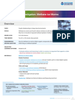 Student Investigation Methane Ice Worms