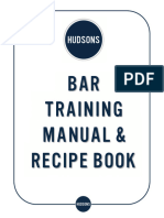 Hudsons Beverage Recipe Book