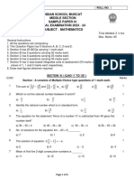 Class 7 - Sample Paper 01 - Final Examination - Mathematics - 2023 - 24