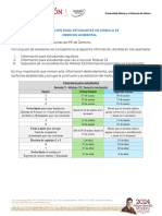 Información para Estudiantes M23 - DA