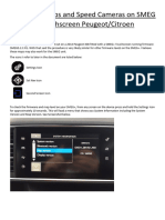 Updating Maps and Speed Cameras On SMEG