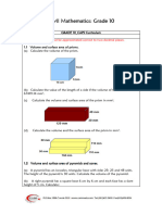 GRADE 10.volume and Surface Area