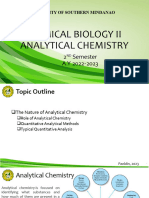 Chem Bio II Lecture 1