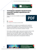 14 Truques Simples Do Excel para Concluir Tarefas Repetitivas em Segundos