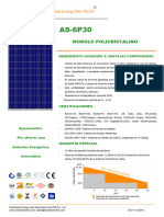 01 - PANEL FOTOVOLTAICO AS-6P30-280w - 60 CELLS