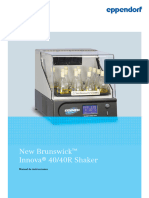 New Brunswick - Shakers - Operating Manual - Innova Shaker 40 40R