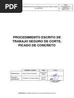 Pets 07 Procedimiento de Corte, Picado de Concreto