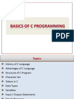 Basics of C Programming