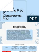 Observation Logs