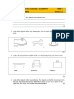 Social Sciences Grade 4 Worksheets May 2020