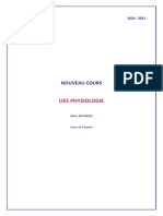 Notion Generale de La Physiologie Humain