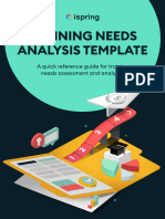 Training Needs Analysis Template