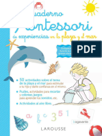 Libro Experiencias en La Playa y El Mar de 3 A 6 Años