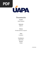 Investiga y Redacta Un Párrafo Que Explique La Importancia Del Comercio Electrónico en El Mundo Actual