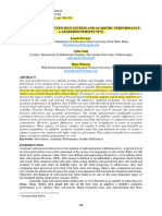 Perveen - 2022 Autoestima y Rendimiento Académico Perspectiva Género