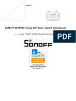 SONOFF 4CHPROv1.1 Manual