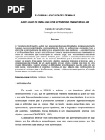 A Inclusão de Um Aluno Com Autismo No Ensino Regular