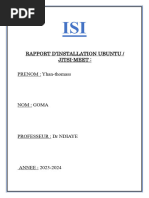 Yhangoma Rapport D'installation Jitsi-Meet