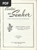 Hinario Cantai Ao Senhor-1963