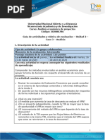 Guía de Actividades y Rúbrica de Evaluación - Unidad 2 - Caso 3 - Análisis