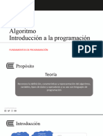 Semana 01 Clase AlgoritmoIntrodProgramación CRM