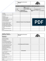 NE SHE Monthly Inspection Checklist