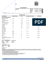 Test Report: Investigation Observed Value Unit Biological Ref. Interval Specimen