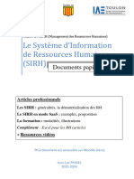 Lectures SIRH 2023-2024