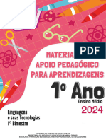 1° Ano Ensino Médio Artes (1° Bimestre)