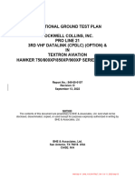 549-00-0107 D Functional Ground Test Plan