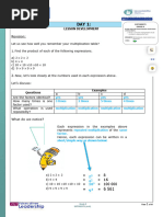 Lessons GR 8 Mathematics Exponents